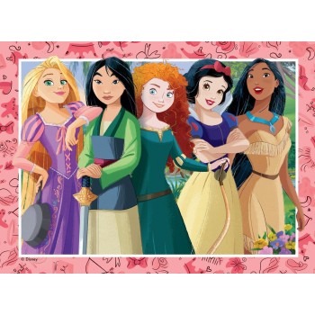 Ravensburger 4 in a Box Puzzle Princess 03156 4005556031566