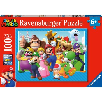 Ravensburger Παζλ 100xxl Τεμ. Super Mario 12001074 4005555010746