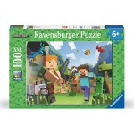 Ravensburger Παζλ 100xxl τεμ. minecraft 12004176 4005555041764