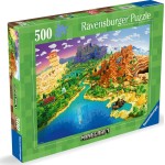 Ravensburger Παζλ 500 Τεμ. Minecraft 12001568 4005555015680