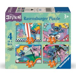 Ravensburger Disney Stitch Παζλ 4 σε 1 stitch 12001069 4005555010692
