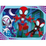 Ravensburger Spiderman 4 in a Box Puzzle Spidey & Friends 12001064 4005555010647