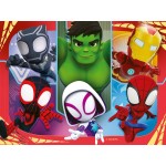 Ravensburger Spiderman Παζλ 4 σε 1 Spidey and Friends 12001064 4005555010647