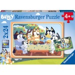 Ravensburger 2x24 pcs Puzzle Bluey 05711 4005556057115
