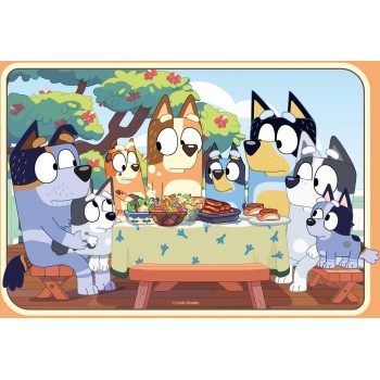 Ravensburger 2x24 pcs Puzzle Bluey 05711 4005556057115