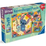 Ravensburger 3x49 pcs Puzzle Stitch 12004114 4005555041146