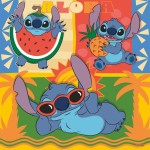 Ravensburger Disney Stitch Παζλ 3x49 Τεμ. Stitch 12004114 4005555041146