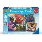 Ravensburger Puzzle 3x49 pieces spiderman marvel 12004115 4005555041153