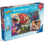 Ravensburger Παζλ 3x49 τεμ. spiderman marvel 12004115 4005555041153