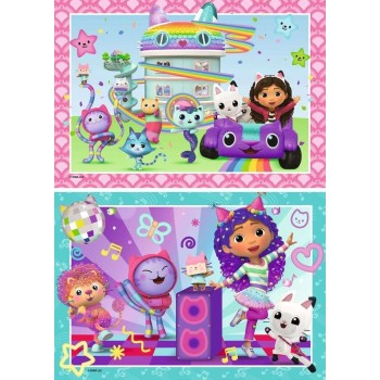 Ravensburger 2x24 pcs Puzzle Gabbys Fiesta 12004112 4005555041122