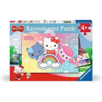 Ravensburger 2x24 pcs Puzzle Hello Kitty 12001034 4005555010340