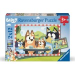 Ravensburger Παζλ 2x12 Τεμ. Οικογένεια της Μπλούι 12004111 4005555041115