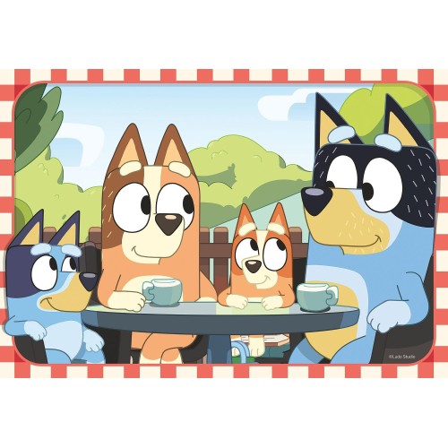 Ravensburger Παζλ 2x12 Τεμ. Οικογένεια της Μπλούι 12004111 4005555041115