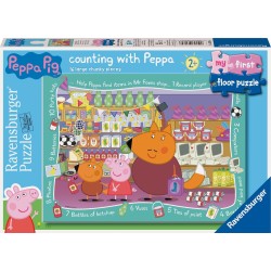 Ravensburger Παζλ Δαπέδου 16 Τεμ. Peppa Pig 03165 4005556031658