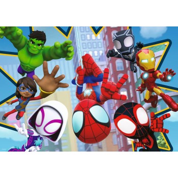 Ravensburger Spiderman Floor Puzzle 24 Pieces Spidey & Friends 031825 ...