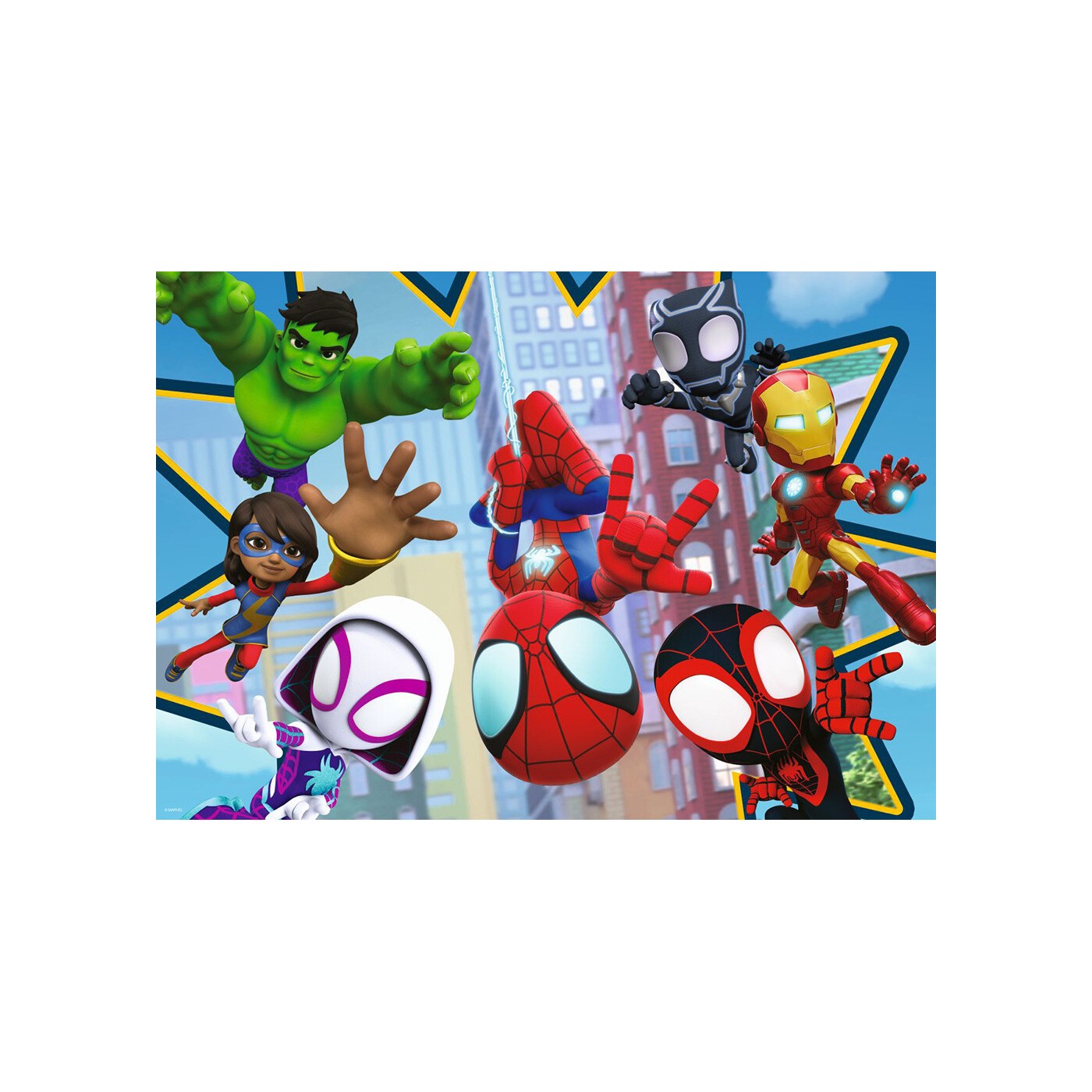 Ravensburger Spiderman Floor Puzzle 24 Pieces Spidey & Friends 031825 ...