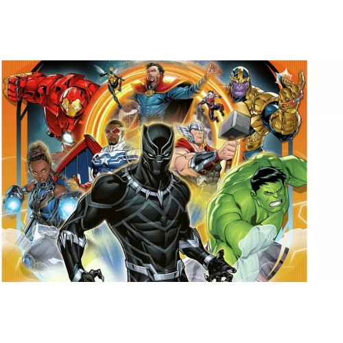 Ravensburger Marvel Avengers Puzzle 4X100 Pieces Avengers 12004033 ...