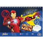 Diakakis imports Marvel Avengers Μπλοκ Ζωγραφικής Iron MAN 23X33 40Φυλ Αυτοκ-Στενσιλ- 2Σελ ΧΡ - 1 Τμχ 000506304 5205698748349