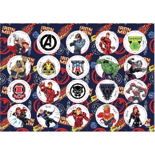 Diakakis imports Marvel Avengers Iron MAN Pain 2 23x33 40 Avak-sensil 2sel 2S. 000506304 5205698748349