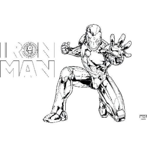Diakakis imports Marvel Avengers Μπλοκ Ζωγραφικής Iron MAN 23X33 40Φυλ Αυτοκ-Στενσιλ- 2Σελ ΧΡ - 1 Τμχ 000506304 5205698748349
