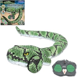 Lexibook Power Python RC, Τηλεκατευθυνόμενος R/C Αμφίβιος Πύθωνας 2.4Ghz, Land And Water Mode 25.SNAKE0 3380743104119