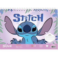 Diakakis imports Μπλοκ Ζωγραφικής Lilo And Stitch 23X33 40Φυλ Αυτοκ-Στενσιλ- 2Σελ ΧΡ - 1 Τμχ 000564982 5205698747830