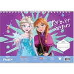 Diakakis imports Disney Frozen Μπλοκ Ζωγραφικής Frozen 23X33 40Φυλ Αυτοκ-Στενσιλ- 2Σελ ΧΡ - 1 Τμχ 000564985 5205698747984