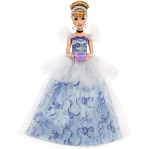 Mattel Disney Princess Cinderella Birthday Collectible Fashion Doll, Inspired By Disney Movie, Special Occasion Gifts For Kids &