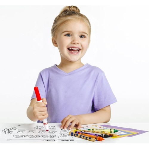 Crayola 8Τεμ. Minikids Μαρκαδόροι First Markers 8324 5010065083240