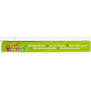 Crayola 8Τεμ. Minikids Μαρκαδόροι First Markers 8324 5010065083240