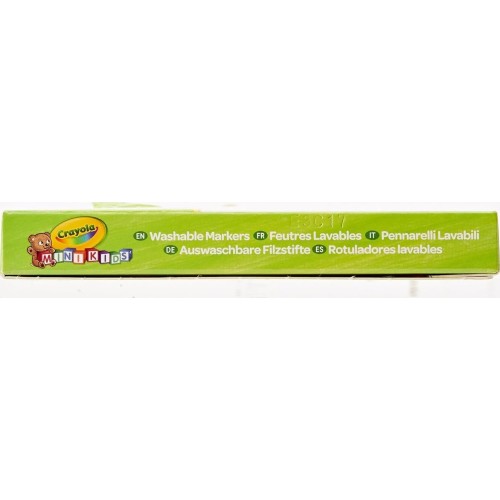 Crayola 8Τεμ. Minikids Μαρκαδόροι First Markers 8324 5010065083240