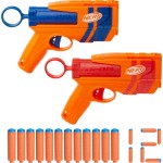 Hasbro nerf n series duo  dart blasters and 12 n1 darts G1492 5010996303073