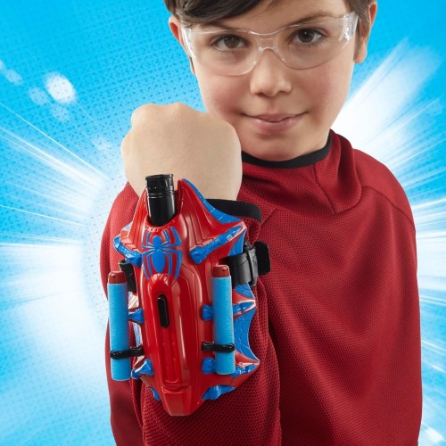 Hasbro nerf spider-man thwip-tech blaster, includes 3 darts, web shooter, roleplay F8846 / F8970 5010996213075