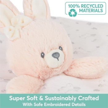 Spin Master Gund Rabbit Cuddly Toy, Κουβερτάκι Αγκαλιάς Κουνελάκι, Φτιαγμένο Από 100% Ανακυκλωμένα Υλικά 097767 778988502181