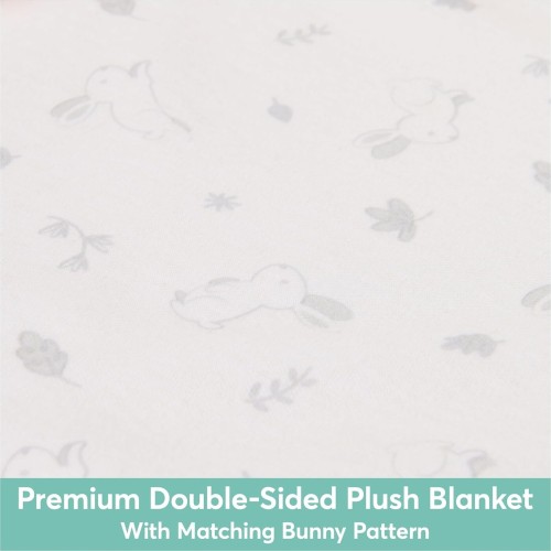 Spin Master Gund Rabbit Cuddly Toy, Κουβερτάκι Αγκαλιάς Κουνελάκι, Φτιαγμένο Από 100% Ανακυκλωμένα Υλικά 097767 778988502181