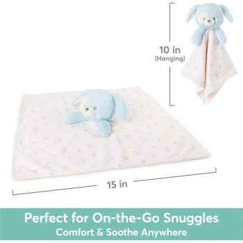 Spin Master Gund Puppy Comforter Κουβερτάκι Αγκαλιάς Σκυλάκι, Κατασκευασμένο Από 100% Ανακυκλωμένο Υλικό, Περίπου. 25 Cm 097768 