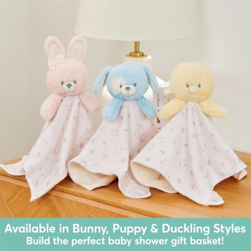 Spin Master Baby Gund: Sustainably Soft - Buttercup Duckling Lovey (6068582) Μαλακό Λούτρινο Ζωάκι Με Μια Βελούδινη Κουβέρτα  10