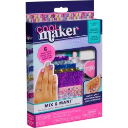 Spin Master Cool Maker, Go Glam Foil Nails Kit με 6 φύλλα λάμψης και νυχιών 105946 681147046719