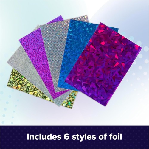 Spin Master Cool Maker, Go Glam Foil Nails Kit με 6 φύλλα λάμψης και νυχιών 105946 681147046719