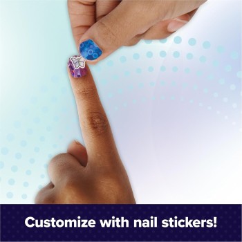 Spin Master Cool Maker, Go Glam Foil Nails Kit με 6 φύλλα λάμψης και νυχιών 105946 681147046719