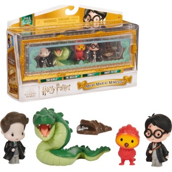 Spin Master wizarding  harry potter, micro magical moments chamber of secrets scene gif 097758 778988502976