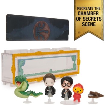 Spin Master wizarding  harry potter, micro magical moments chamber of secrets scene gif 097758 778988502976
