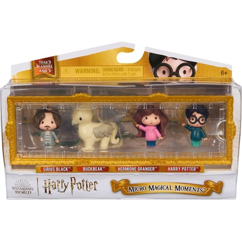 Spin Master Harry Potter: Micro Magical Moments - Sirius Black/Buckbeak/Hermine Granger/Harry Potter Figure Set 6069429 102505 7