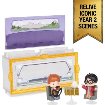 Spin Master wizarding  harry potter, micro magical moments year 2 flying car figure set 097756 778988502563
