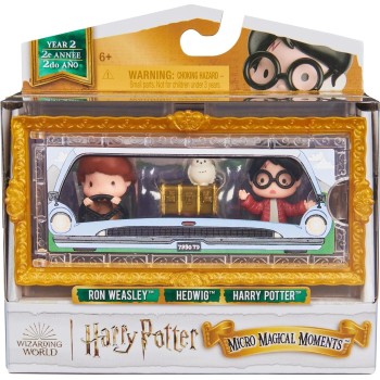Spin Master Wizarding Harry Potter, Micro Magical στιγμές Έτος 2 Flying Car Figure Set 097756 778988502563