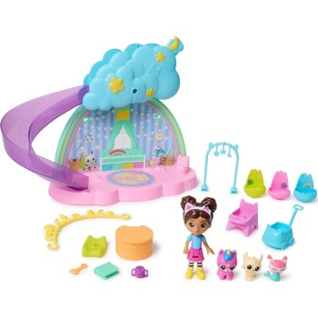 Spin Master Gabbys Dollhouse, Kitty Ear Purrfect Playroom Γατοπαιδικός Σταθμός 105933 681147042834