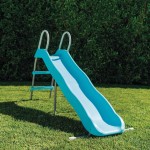 INTEX Childrens Garden Slide Steel And Plastic, Blue, 196 X 84 X 119 Cm 0401.44106 6941057426501
