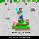 Paladone: minecraft - steve diorama light (pp9463mcf) 075934 5055964785420