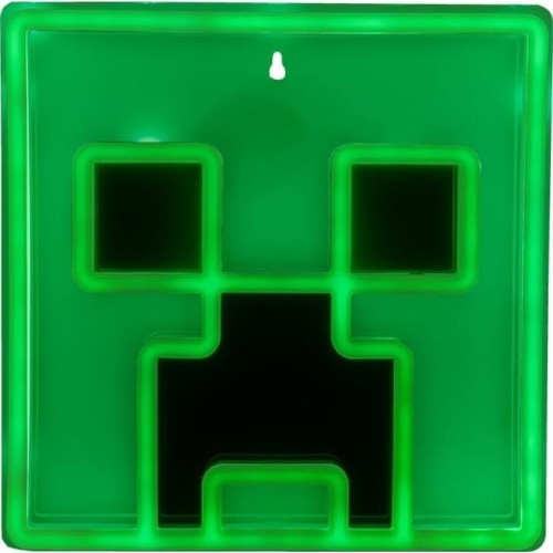 Paladone: minecraft - creeper wall mountable led neon light (pp14020mcfvn) 099995 5056577744842