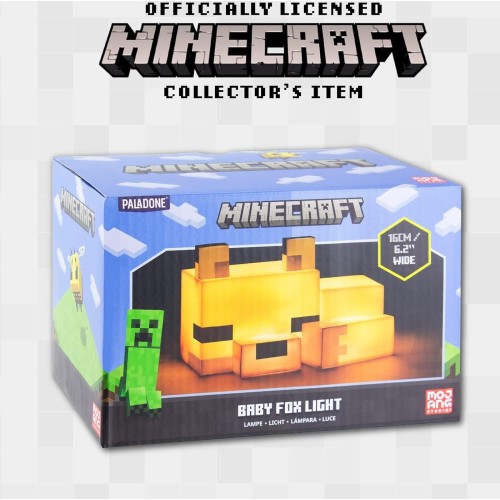 Paladone: minecraft - baby fox light (pp9472mcfv2) 080462 5055964785512